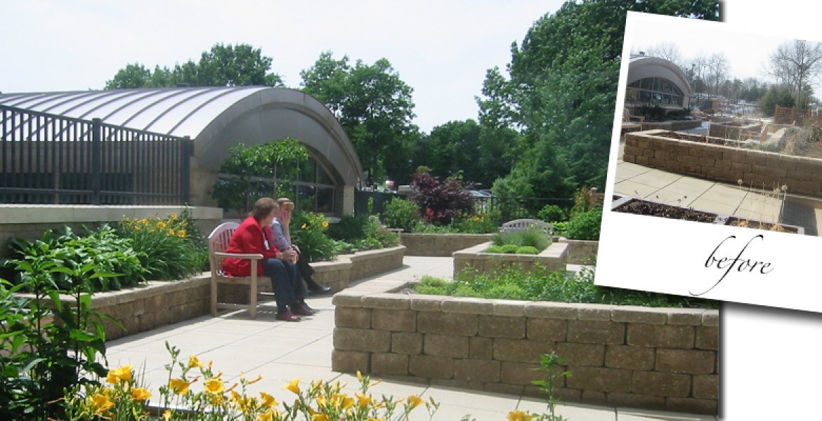 Healing Garden at Kimball Medical Center, Lakewood, NJ