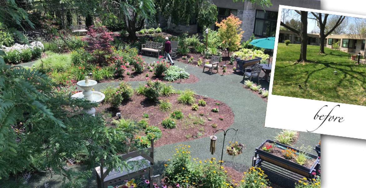 The Tranquility Garden at McAuley Convent, Merion, PA