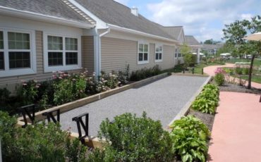 Bocce Court on the Village Green